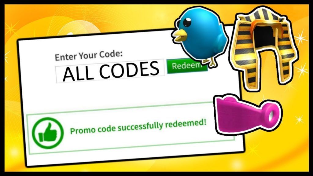 Free Promo Codes For Roblox Complete List - roblox promo code page link
